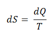 Entropía- Ecuación