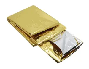 emergency thermal blanket - space blanket