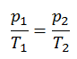 isochorischer Prozess - Gleichung 2